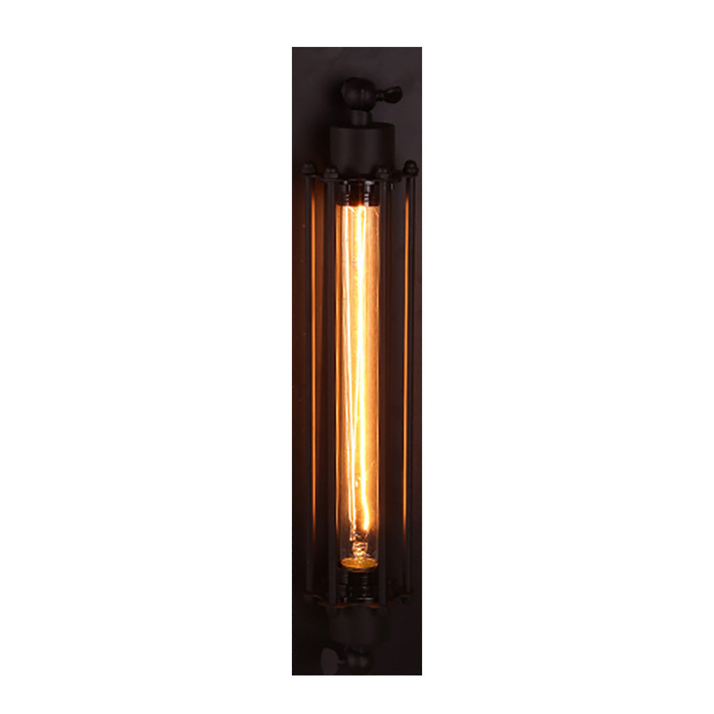 Siopsrl| Wall LED Light Vintage Industrial Iron Sconce