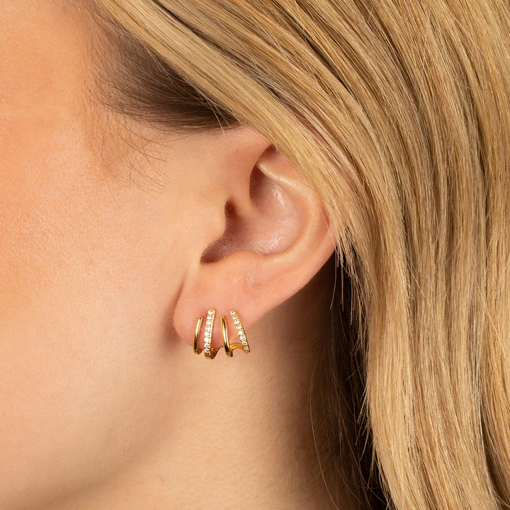 Siopsrl| Women’s Twist Earrings | Lightweight Statement Jewelry | Hypoallergenic Finish