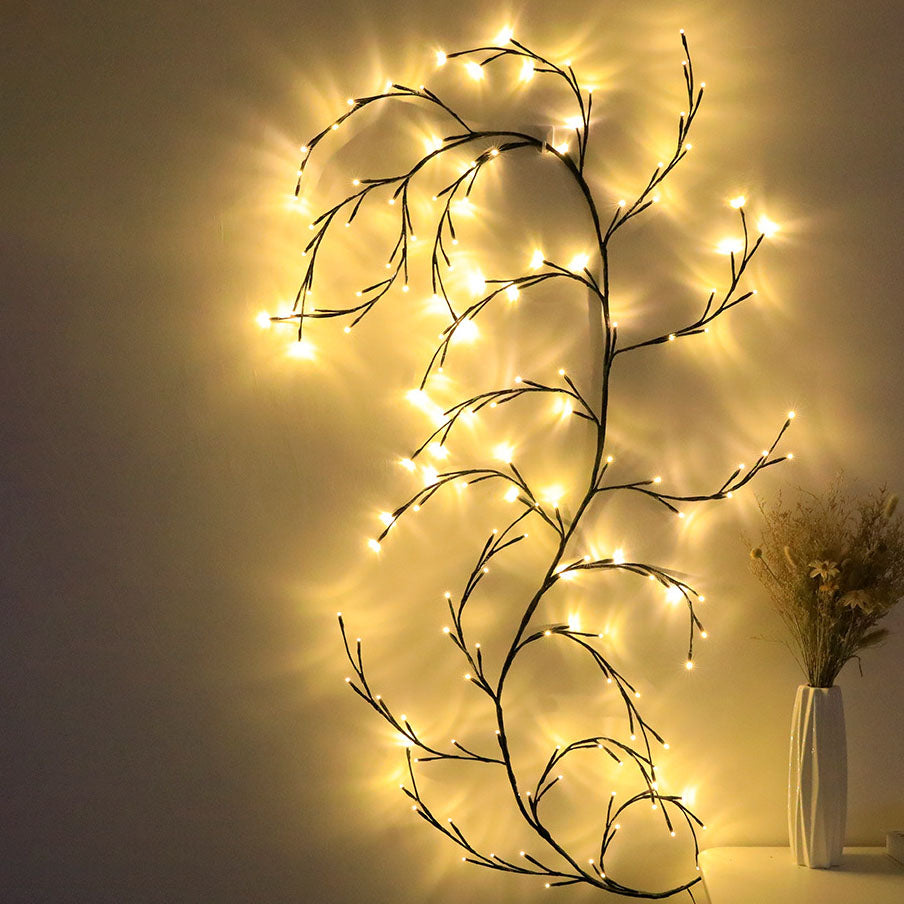 Siopsrl| Modern Branch Rattan String Lights LED Decorative String Lights