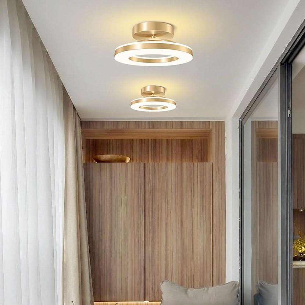 Siopsrl| ZAYNO Black LED Ceiling Light – Modern Flush Mount