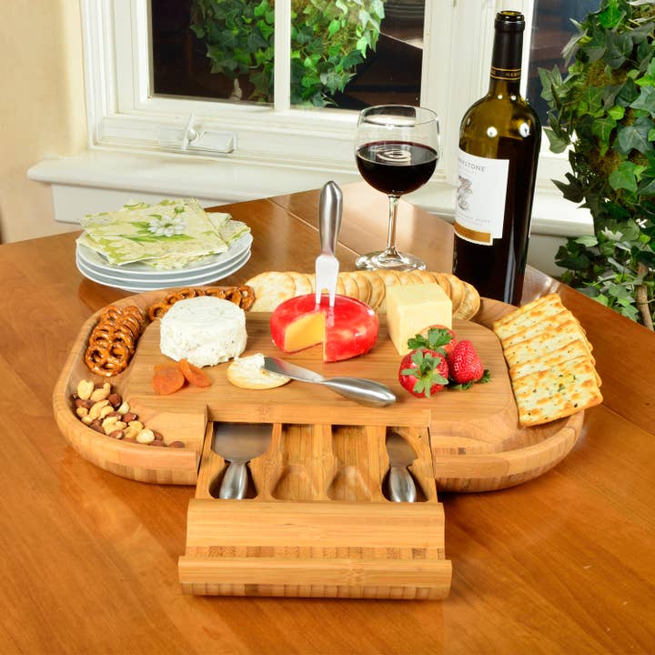 Deluxe Malvern Cheese Board Set