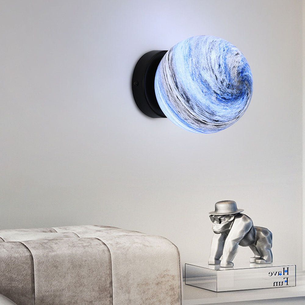 Siopsrl| Glass Ceiling Light Modern Globe Fixture