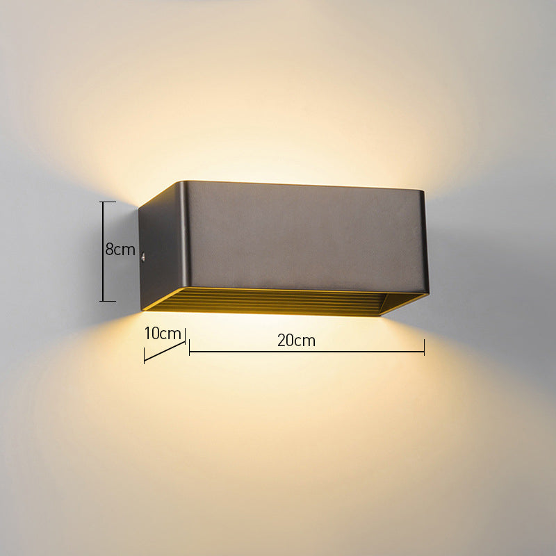 Siopsrl| Luxury Cube-shaped Wall Lamp Modern Design for Stylish Mood Lighting