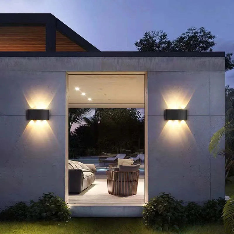 Siopsrl| Wall Light Modern White LED Waterproof Lamp