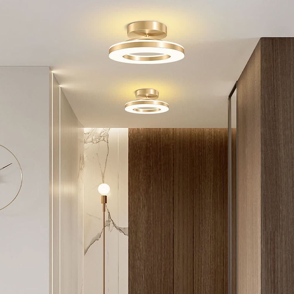 Siopsrl| ZAYNO Black LED Ceiling Light – Modern Flush Mount