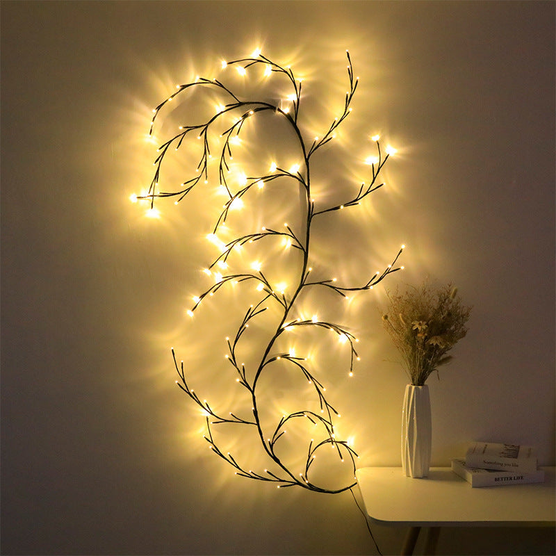 Siopsrl| Modern Branch Rattan String Lights LED Decorative String Lights