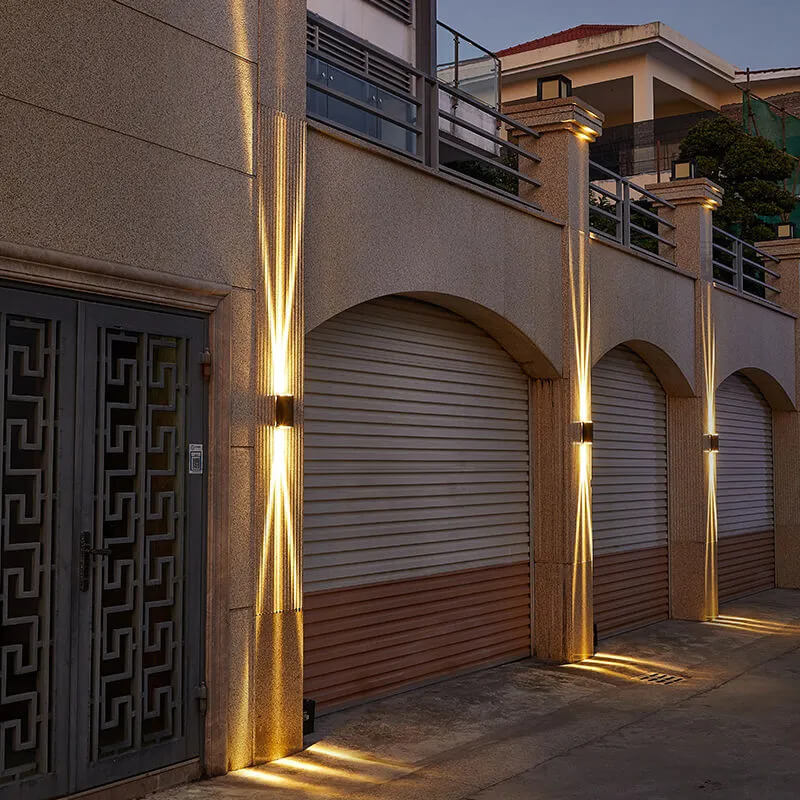 Siopsrl| Modern Waterproof LED Outdoor Wall Light – Rectangular Aluminium Fixture