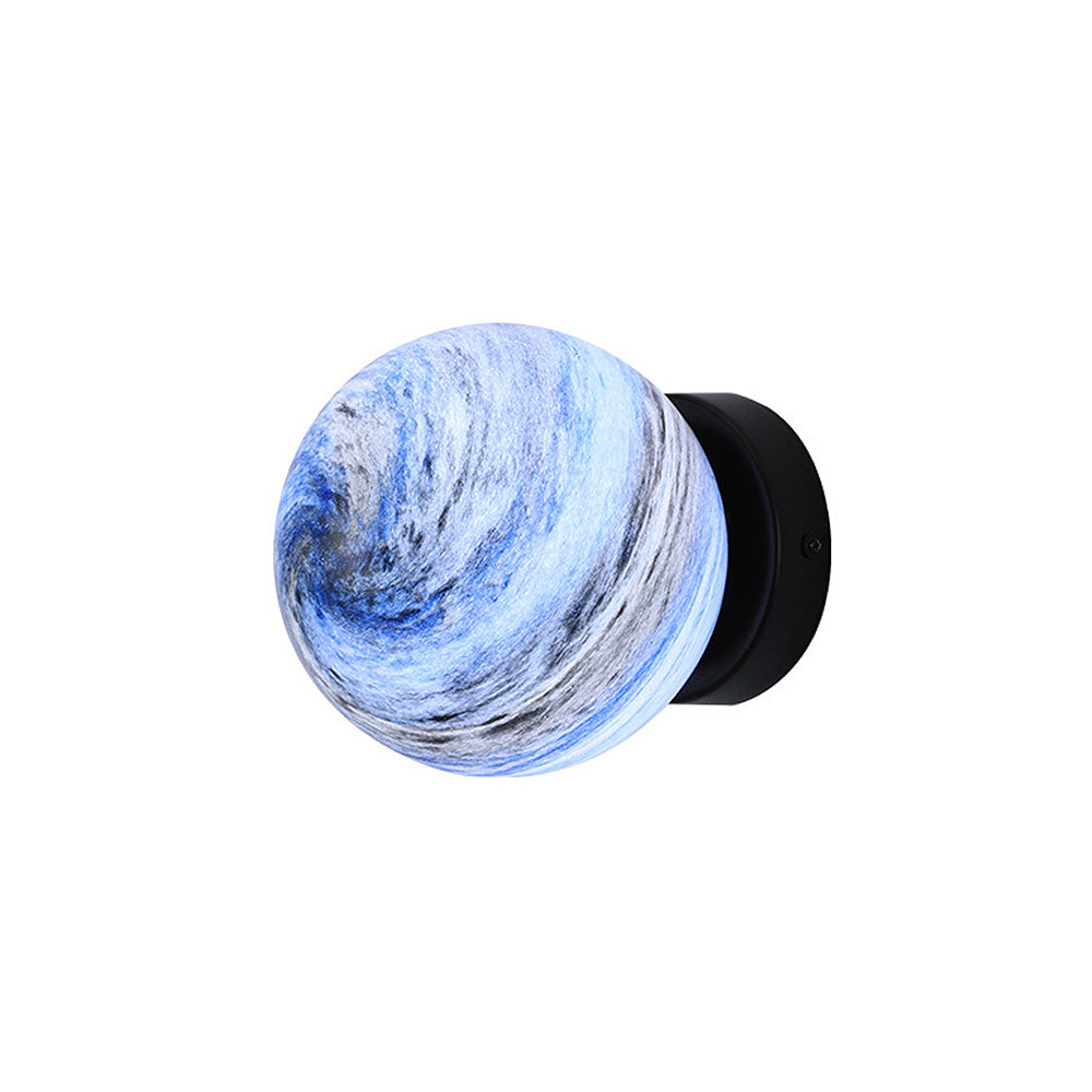 Siopsrl| Glass Ceiling Light Modern Globe Fixture
