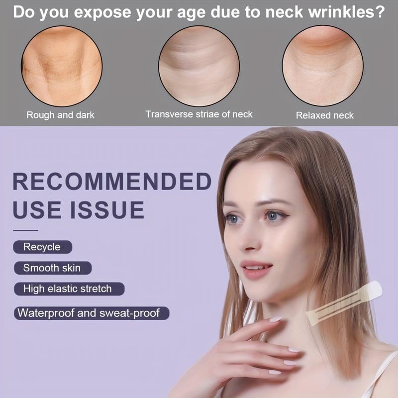 siopsrl | Neck Lifting Tape | Instant Firming & Sculpting Effect | Invisible & Skin-Safe Adhesive
