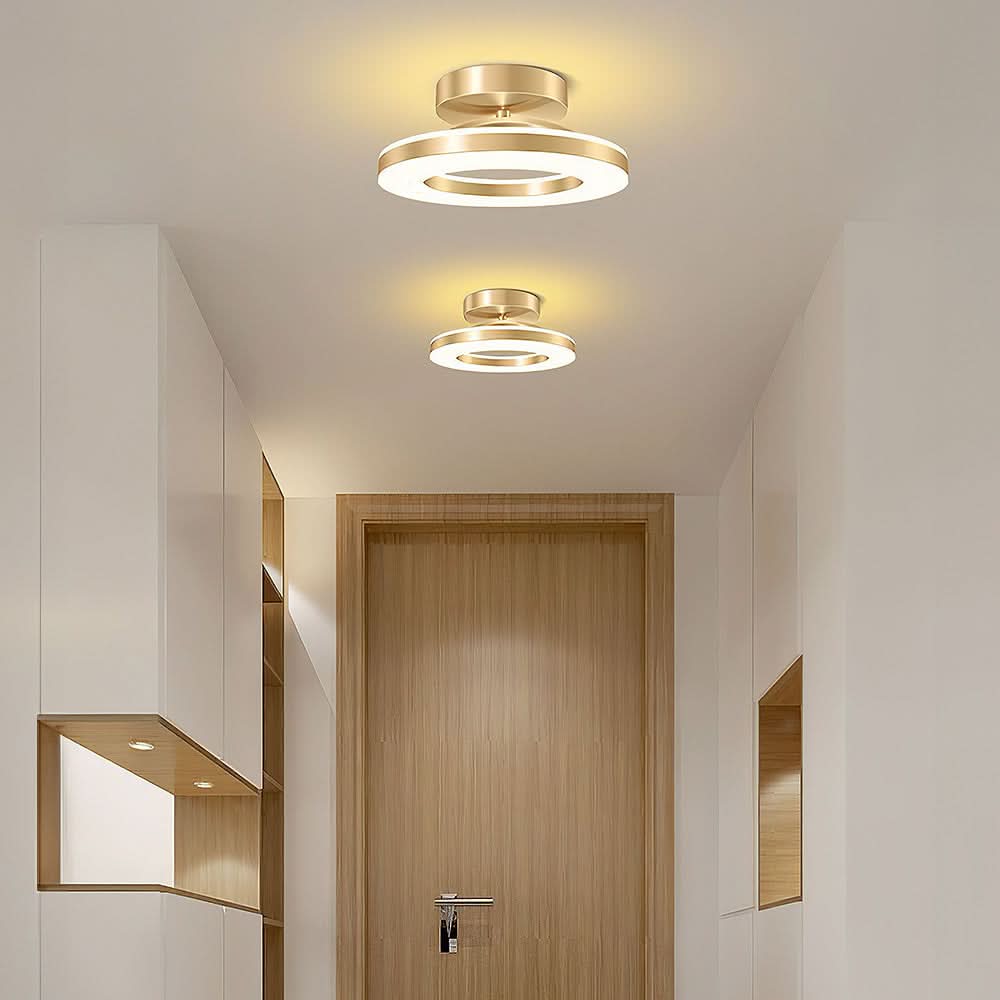 Siopsrl| ZAYNO Black LED Ceiling Light – Modern Flush Mount