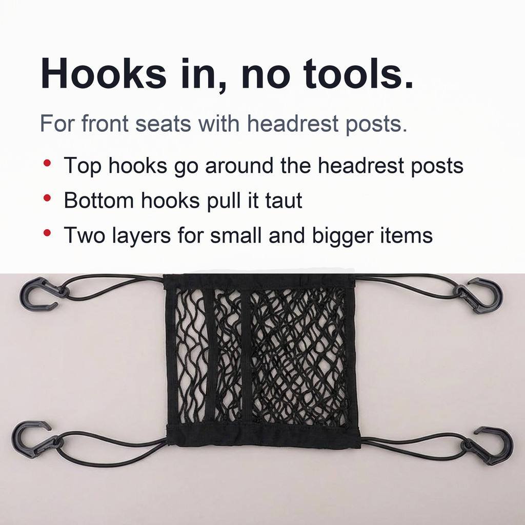 Car Mesh Organizer