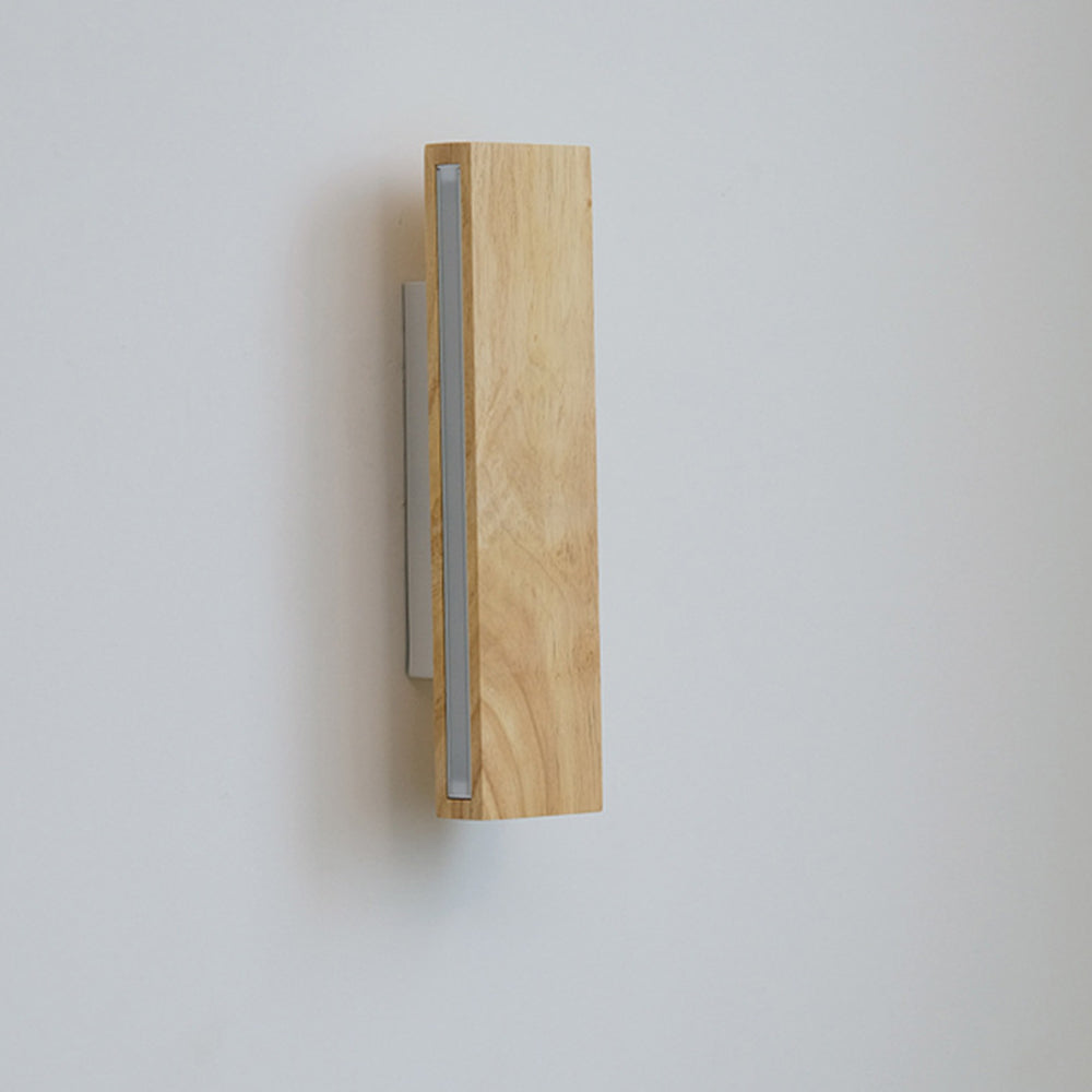 Siopsrl| Wall Light With Rotatable Wood LED Design