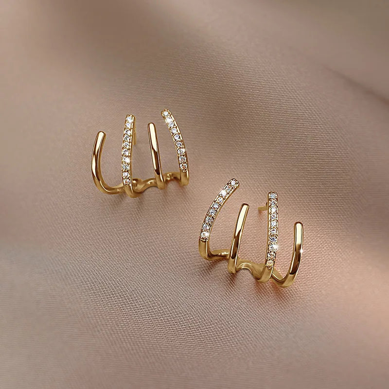 Siopsrl| Women’s Twist Earrings | Lightweight Statement Jewelry | Hypoallergenic Finish