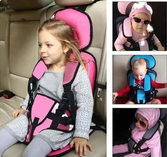 siopsrl | Portable Child Travel Car Seat | Foldable Safety Booster with 5-Point Harness | Ages 0–12 Years