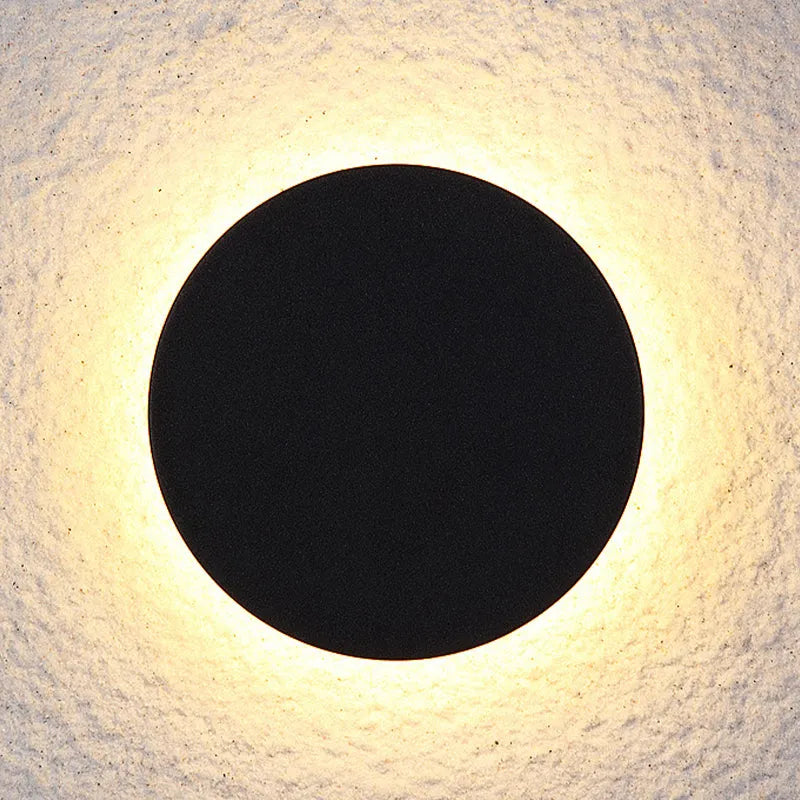 Siopsrl| Wall Light Modern Black Outdoor LED Lamp