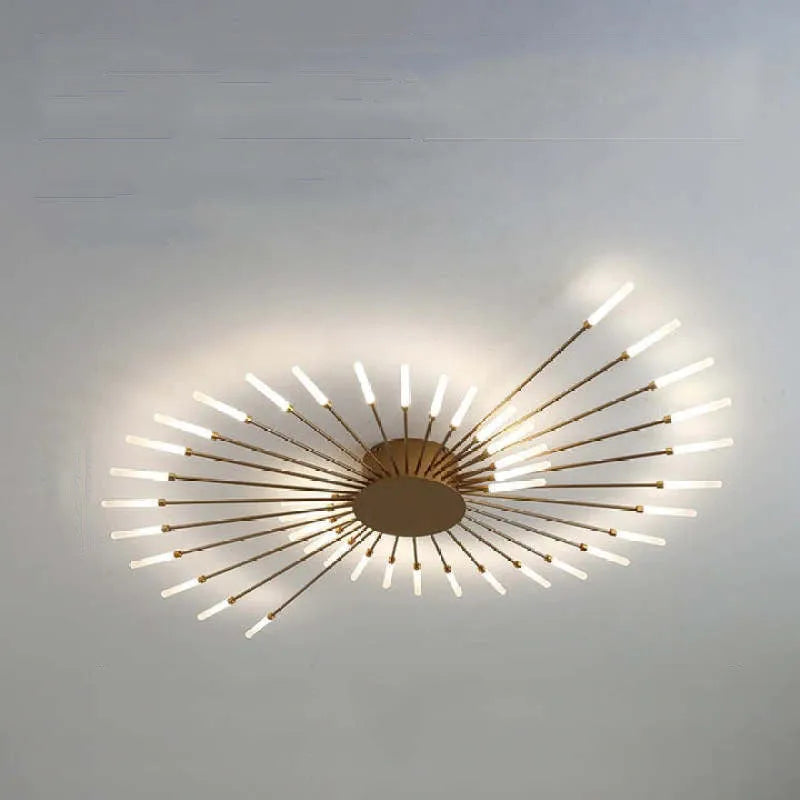 Siopsrl| Ceiling light modern metal LED chandelier