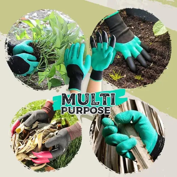 Siopsrl| 1 Pair of Garden Gloves with Claws – Planting without Tools