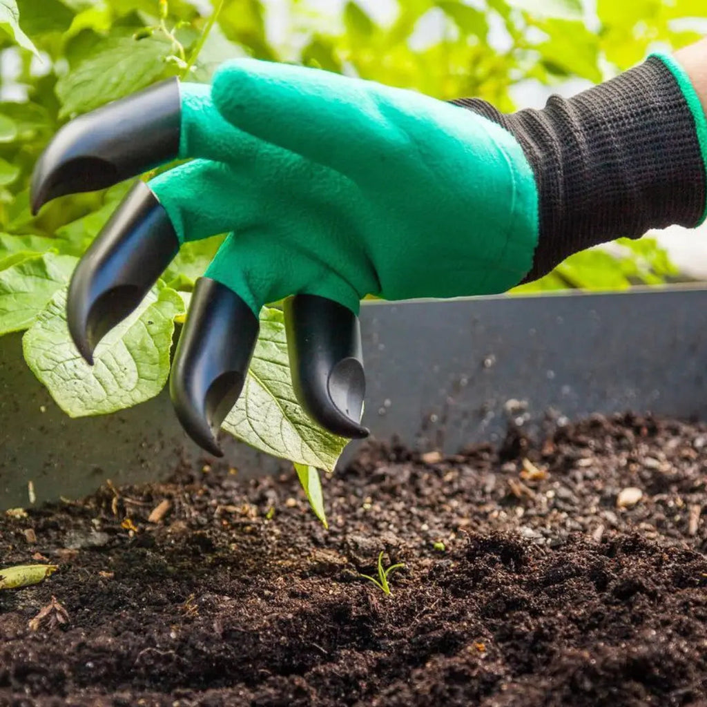 Siopsrl| 1 Pair of Garden Gloves with Claws – Planting without Tools