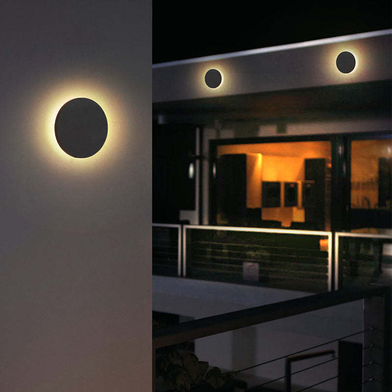 Siopsrl| Modern LED Wall Light Outdoor – Round Design