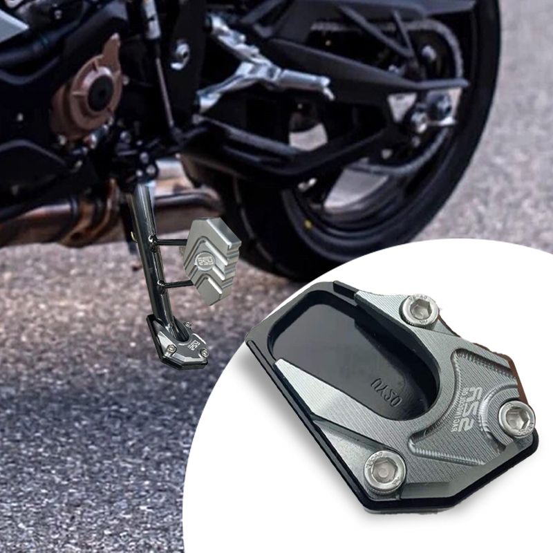 siopsrl | Motorcycle kickstand foot side stand extension pad