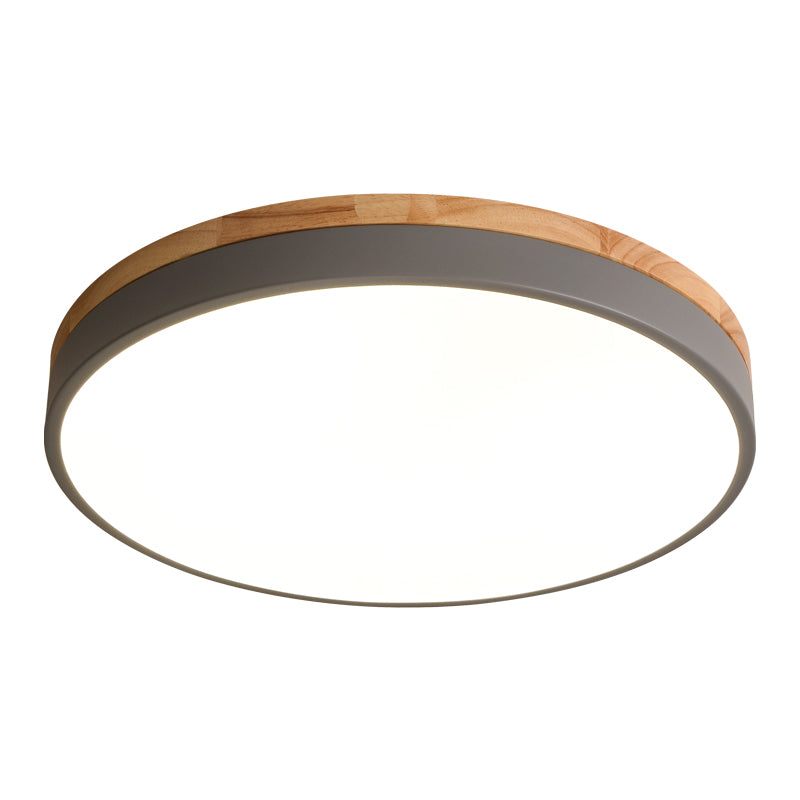 Siopsrl| Ceiling Light Modern Wood LED Flush Fitting