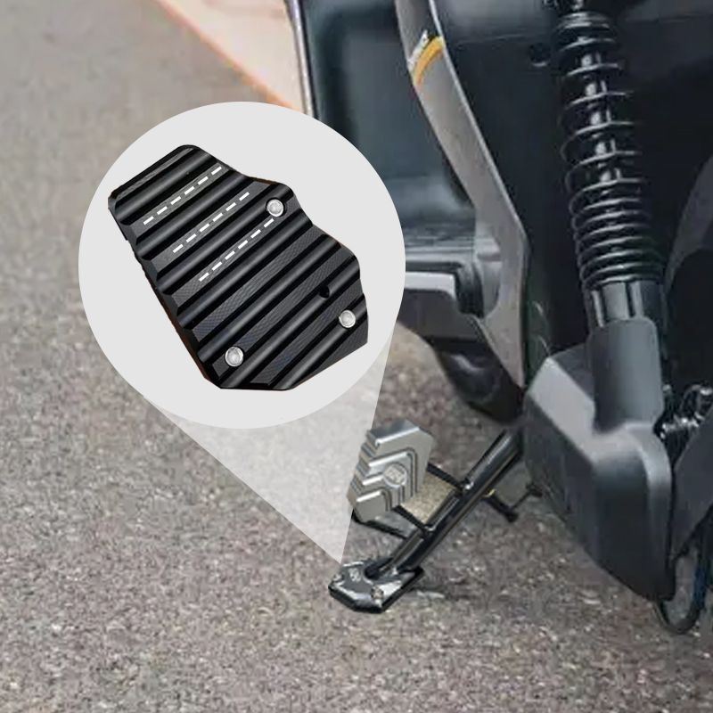 siopsrl | Motorcycle kickstand foot side stand extension pad