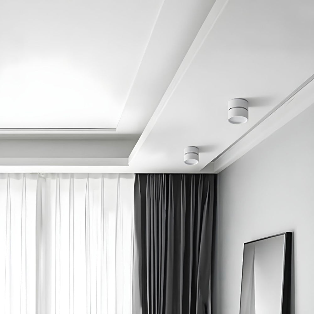 Siopsrl| LED Ceiling Light with Adjustable Spotlight Head