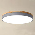 Siopsrl| Ceiling Light Modern Wood LED Flush Fitting