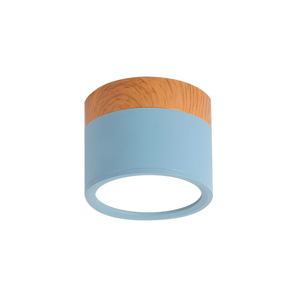 Siopsrl| LED Ceiling Light Modern Flush Mount Cylinder