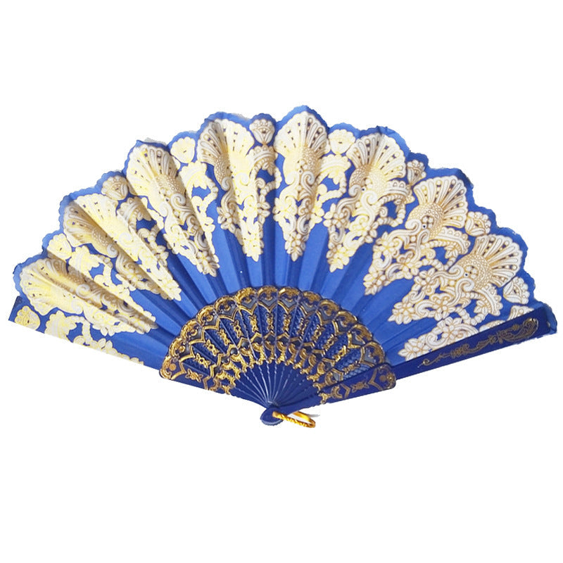 Siopsrl | Ladies' elegant hand fan with intricate decorations Siopsrl