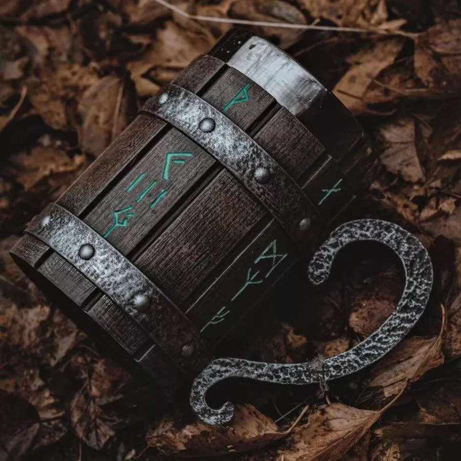 Siopsrl| Viking Barrel Mug(Large:550ml)