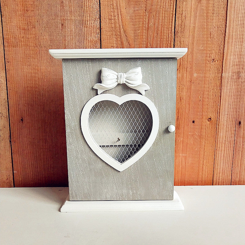 Vintage Heart-Shaped Wall Cabinet