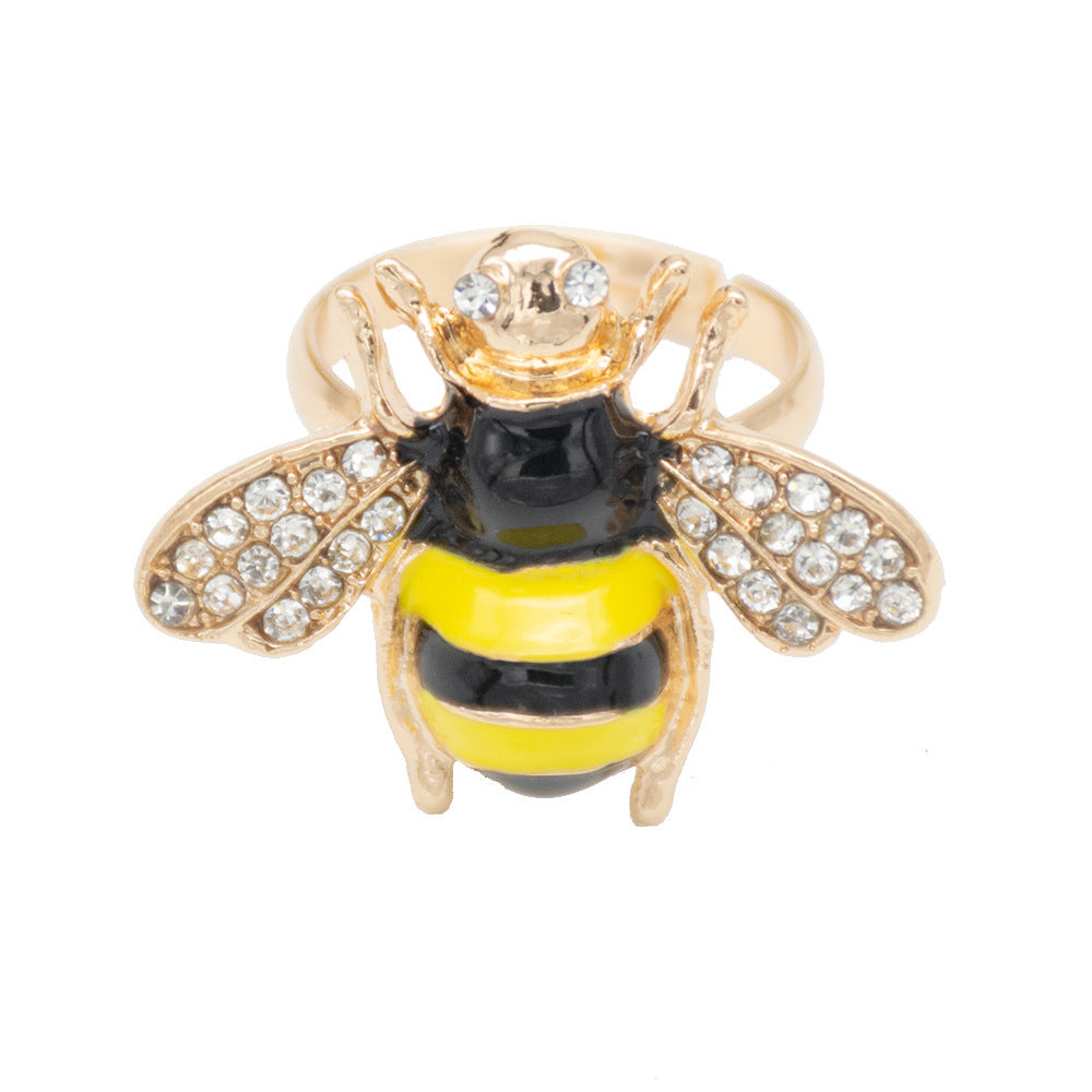 Siopsrl | Decorative Bee-Inspired Statet Ring Siopsrl
