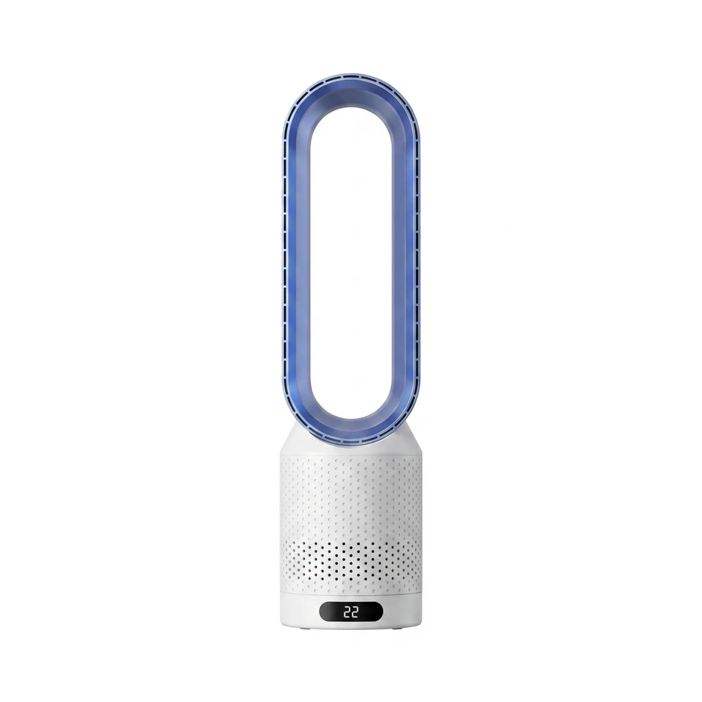 3-in-1 Portable Air Cooler with UV-C Purification, Ionizing Filter and 6L Tank