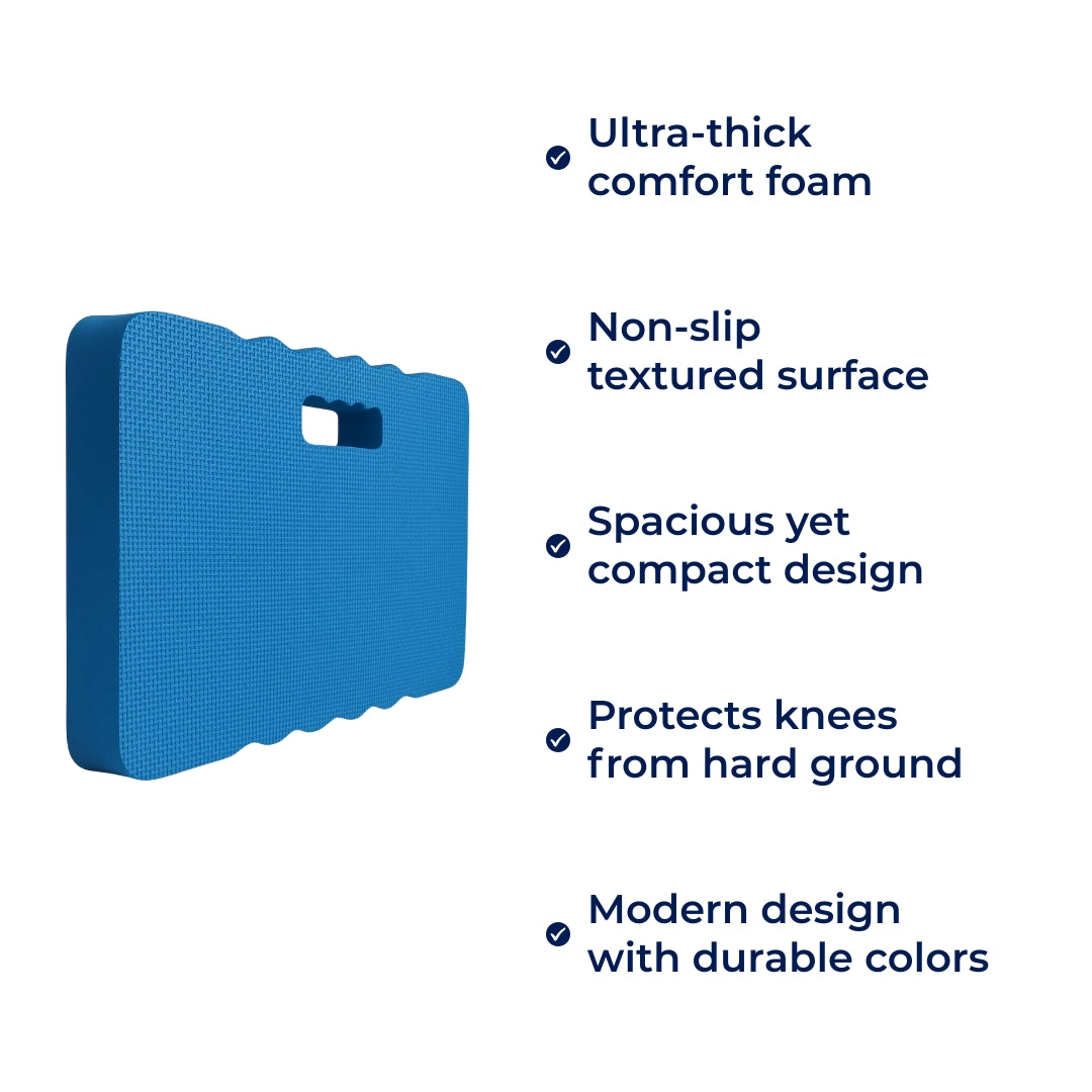 Knee Pain Relief – Thick Foam Support – Protects Joints – All-Day Comfort for Gardening, DIY & Cleaning Siopsrl