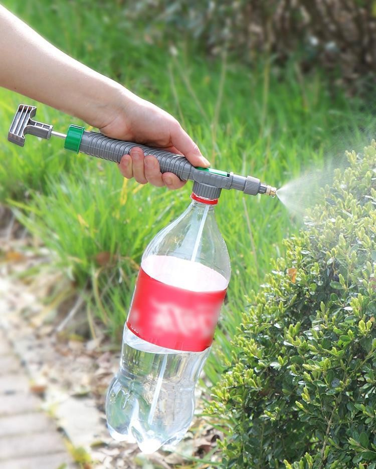 Siopsrl| Universal Bottle Garden Sprayer with High Pressure Nozzle – For Plant Watering and Cleaning