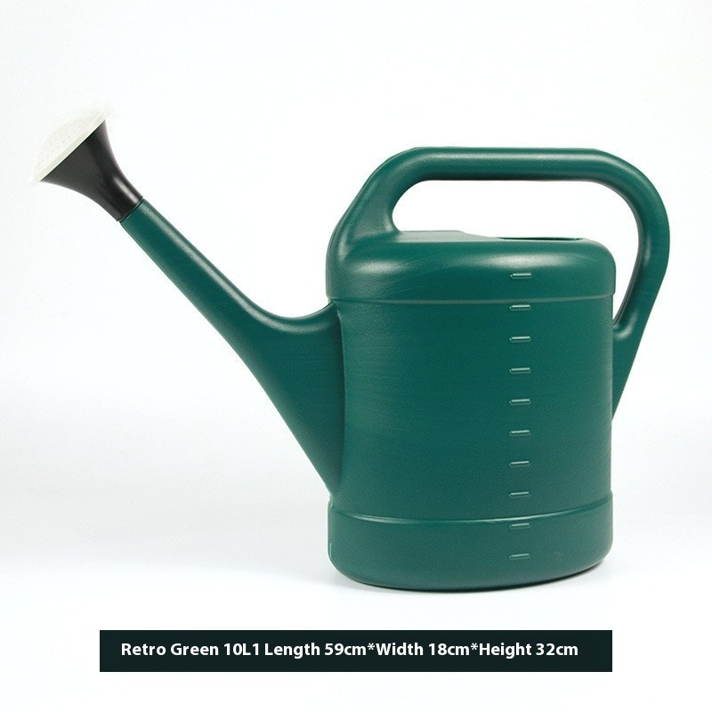 Siopsrl| Large-volume watering can with long spout – plastic for garden care