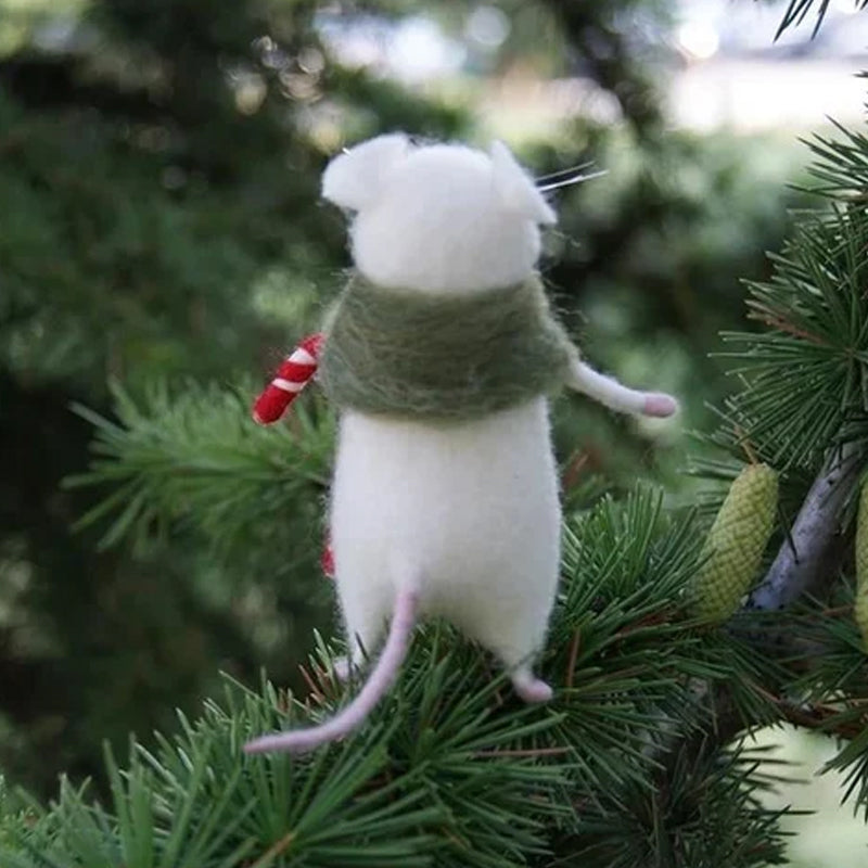 Siopsrl| Felt Mouse Halloween Ornament