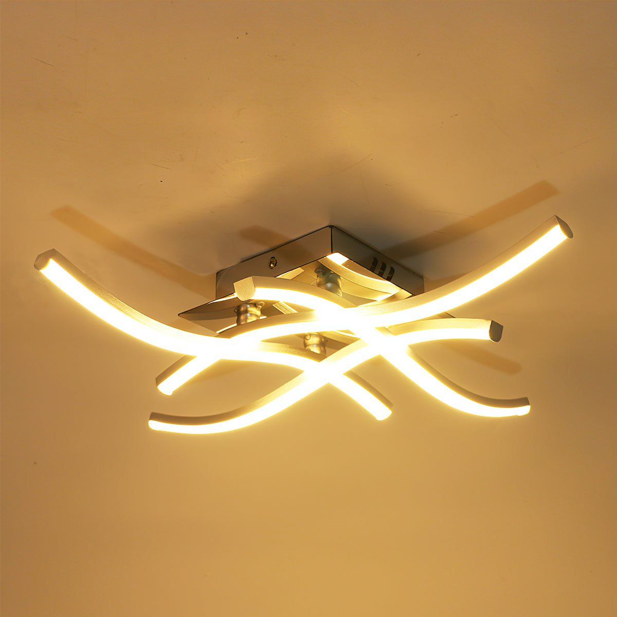 Siopsrl| LED Ceiling Light Modern Aluminum Flush Fixture