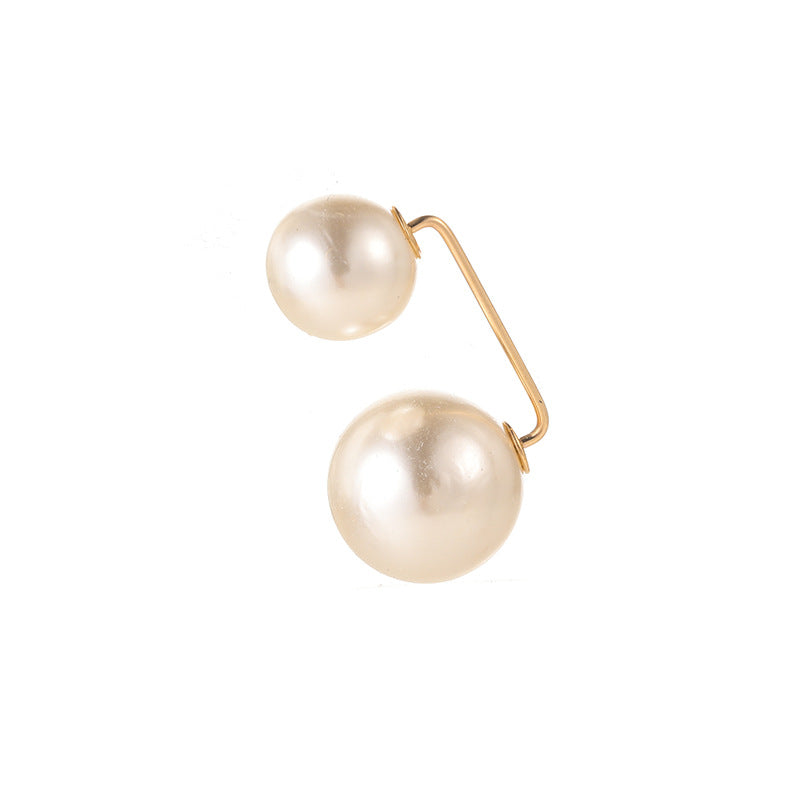 Siopsrl | Elegant Pearl and Crystal Brooch Set Siopsrl
