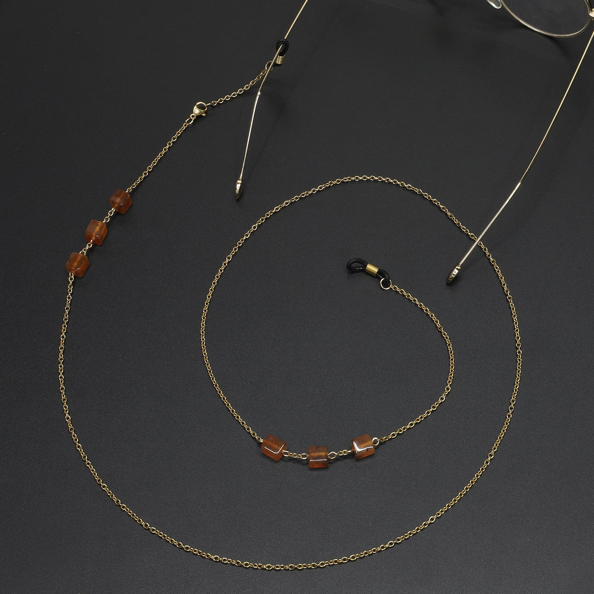 Siopsrl | Elegant Bead Chain Eyewear Holder Siopsrl
