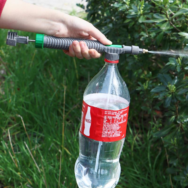 Siopsrl| Universal Bottle Garden Sprayer with High Pressure Nozzle – For Plant Watering and Cleaning