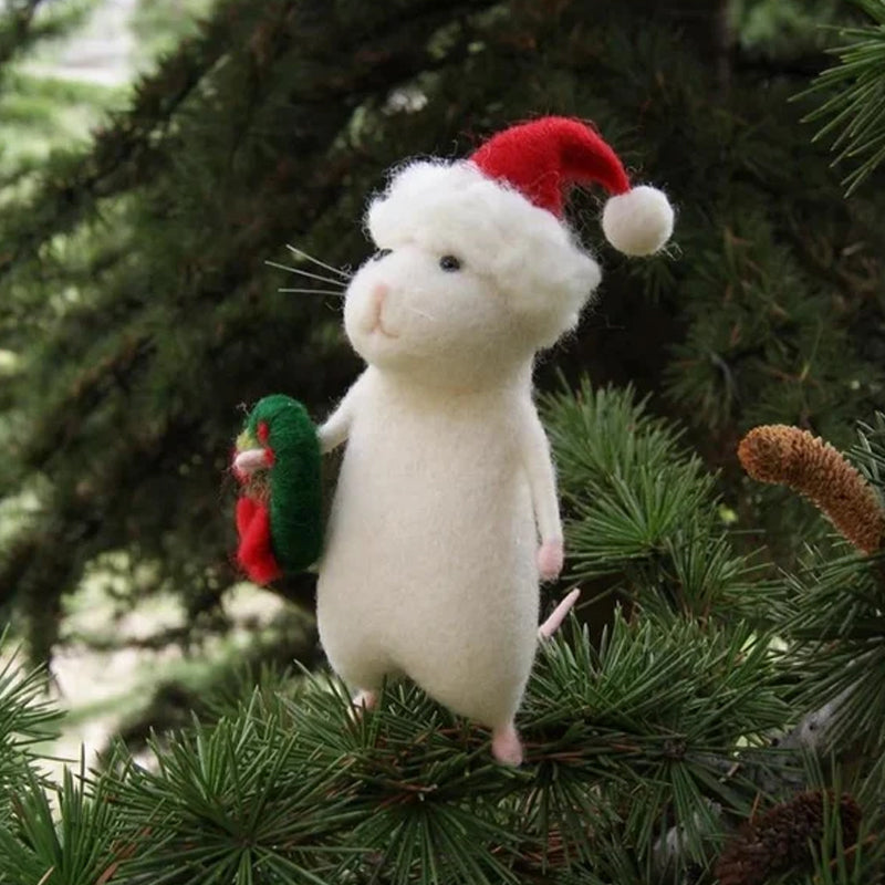 Siopsrl| Felt Mouse Halloween Ornament