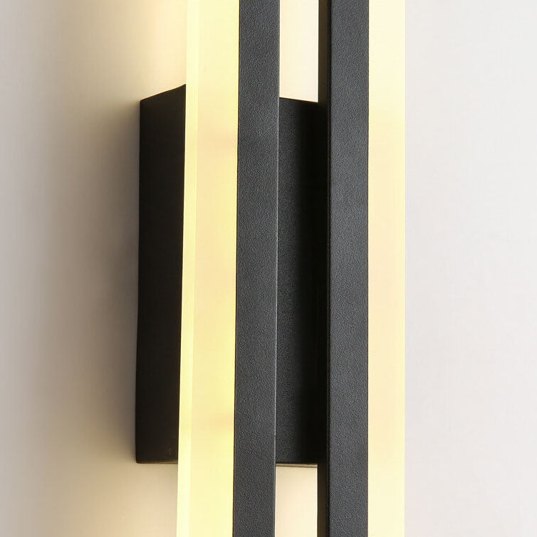 Siopsrl| LuxLine Modern LED Wall Lamp | Minimalist Design | Iron & Acrylic | Dimmable Light