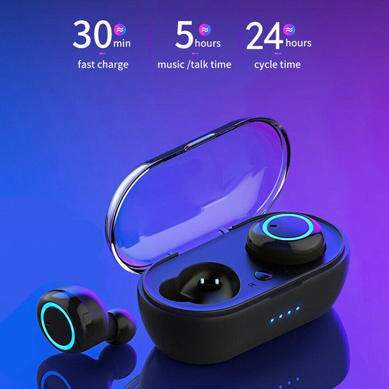 Siopsrl| Y50 TWS Wireless Bluetooth Headset