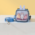 Chest harness with transparent backpack for cats