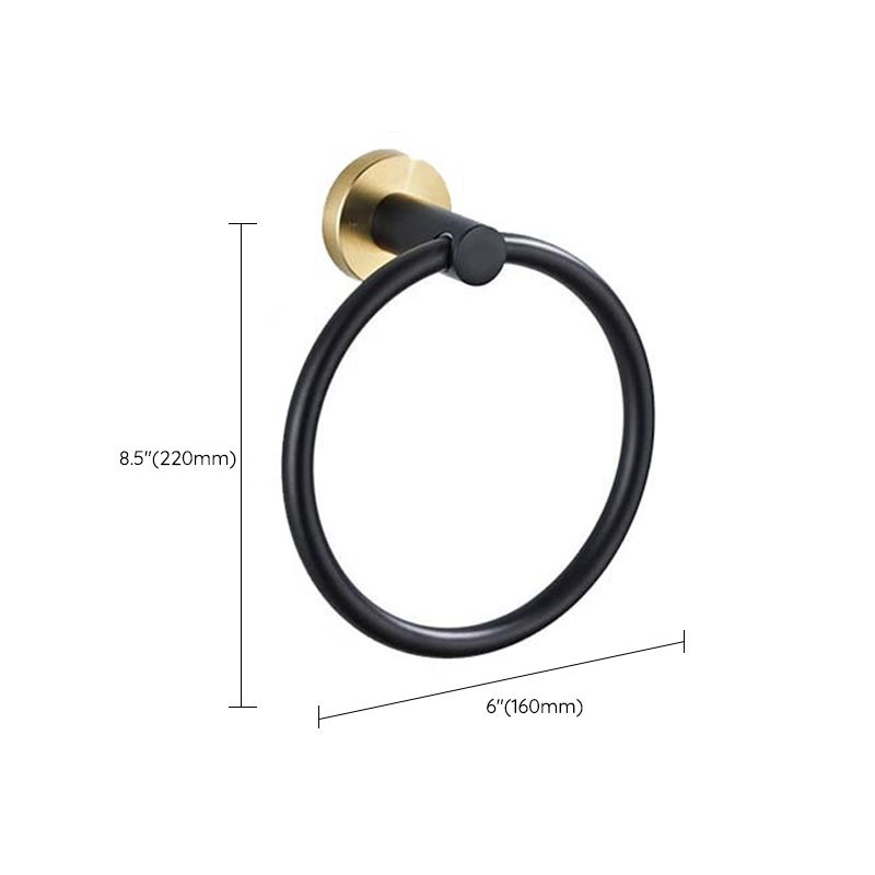 Siopsrl| Traditional Bathroom Hardware Accessory Set Towel Ring/Bathrobe Hook/Towel Bar