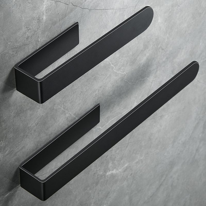 Siopsrl| Modern Towel Ring Bathroom Hardware Set Stainless Steel/Black Bath Hardware Set