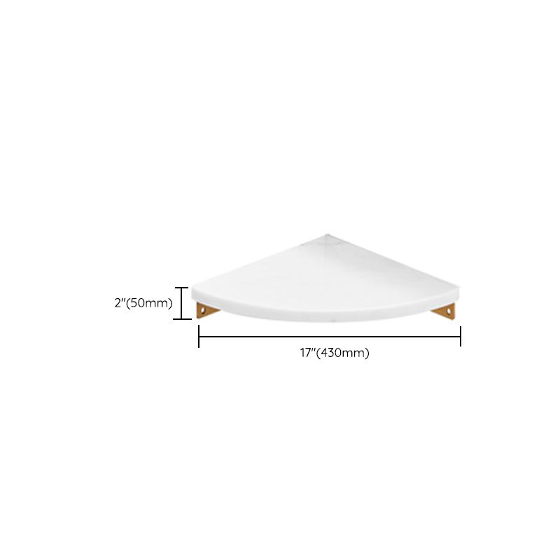 Siopsrl| Brushed Brass Bathroom Accessory Set Metal & Marble Bathroom Hardware Set with Bathtub Shelf