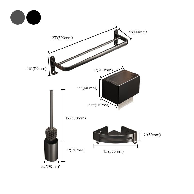 Siopsrl| Modern Bathroom Accessories Hardware Set Bathroom Shelf Accessories Hardware Set
